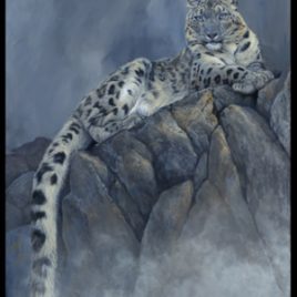 On The Edge Snow Leopard